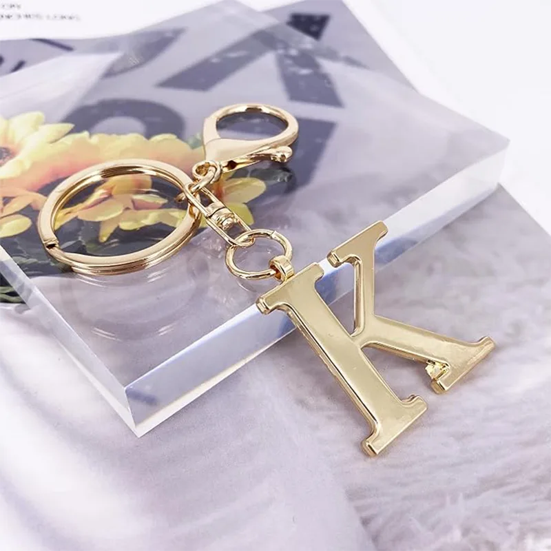Porte-clés alphabet pour sac à main